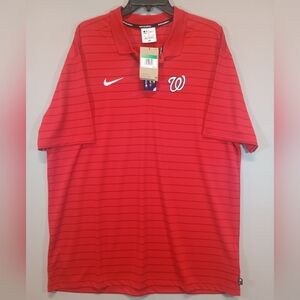 Nike Washington Nationals MLB Authentic Collection Polo Shirt Men’s XL NWT
